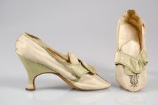 Shoes, European, 1770-89. Creator: Unknown