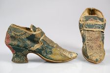 Shoes, European, 1720-39. Creator: Unknown