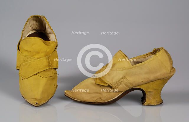 Shoes, European, 1730-59. Creator: Unknown.