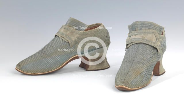 Shoes, European, 1730-59. Creator: Unknown.