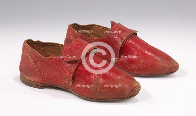 Shoes, European, late 18th century. Creator: Unknown.