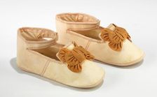 Shoes, probably French, 1875-95. Creator: Unknown