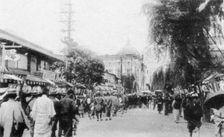 Shokin Bank from Bashamichi, Yokohama, Japan, 20th century