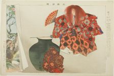 Shojo, from the series "Pictures of No Performances (Nogaku Zue)", 1898. Creator: Kogyo Tsukioka