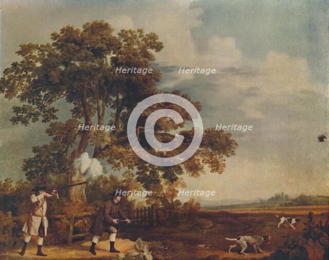 'Shooting: 1769', (1922). Artist: George Stubbs.