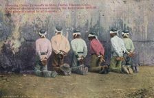 Shooting Cuban Prisoners in Moro Castle, Havana, Cuba, 1910