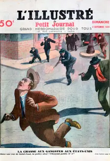 Shooting of the gangster in the United States