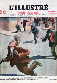 Shooting of the gangster in the United States