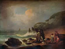 Shooting Sea Fowl 1795. Artist: George Morland