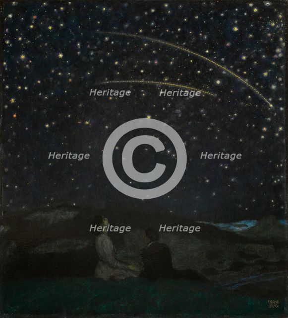 Shooting Stars (Franz and Mary Stuck), 1912.