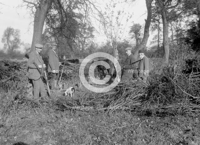 Shooting party. Artist: Bill Brunell.