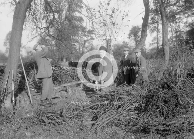 Shooting party. Artist: Bill Brunell.