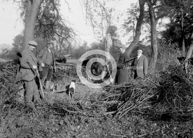 Shooting party. Artist: Bill Brunell.