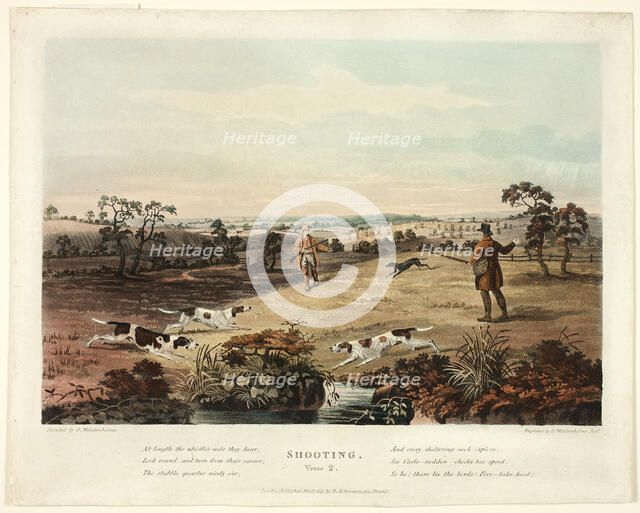 Shooting: Verse 2, 1819. Creator: Thomas Sutherland.