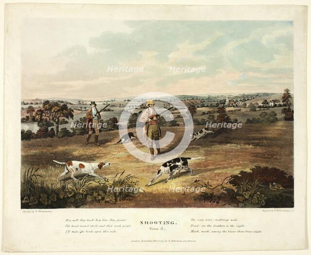 Shooting: Verse 3, 1819. Creator: Thomas Sutherland.