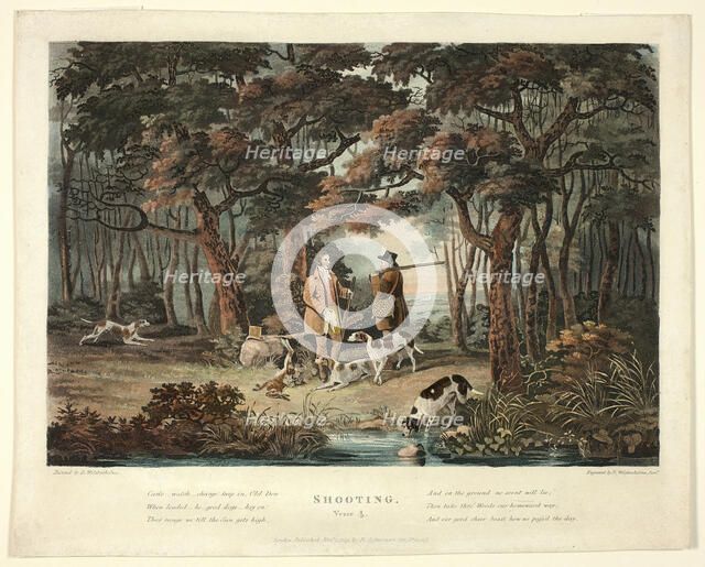 Shooting: Verse 4, 1819. Creator: Thomas Sutherland.