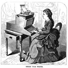 Sholes Type Writer 1872