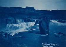 Shoshone Falls and Eagle Rock, c1900. Creator: Unknown