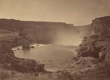 Shoshone Falls, Snake River, Idaho, 1874. Creator: Tim O'Sullivan