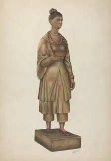 Shop Figure, c. 1937. Creator: Frank Gray