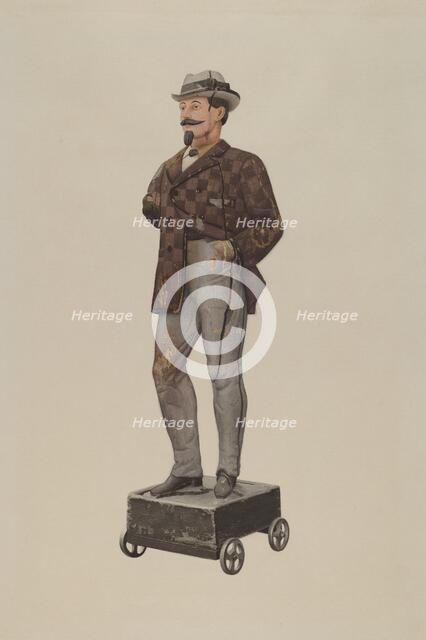 Shop Figure, c. 1939. Creator: John W Kelleher.