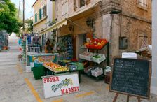 Shop, Fiskardo, Kefalonia, Greece. Creator: Peter Thompson