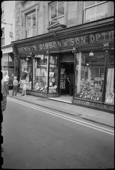 Shop front, Hexham, Northumberland, c1955-c1978. Creator: Ursula Clark