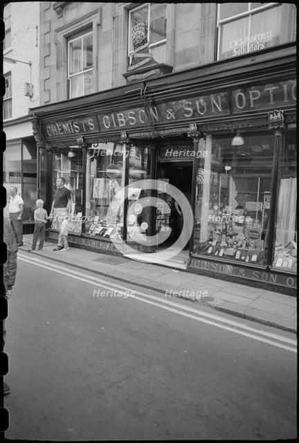 Shop front, Hexham, Northumberland, c1955-c1978. Creator: Ursula Clark.