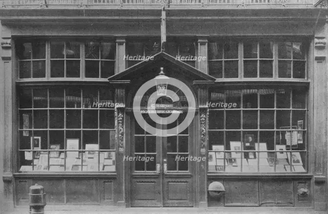 Shop front on West Street, Boston, Massachusetts, 1925. Artist: Unknown.