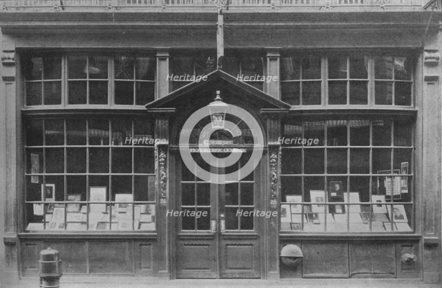 Shop front on West Street, Boston, Massachusetts, 1925. Artist: Unknown.
