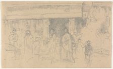 Shops at Chester. Creator: James McNeill Whistler (American, 1834-1903)