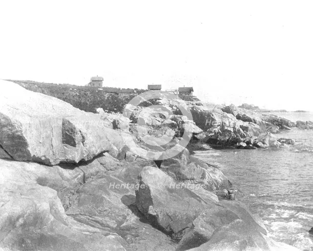 Shore Front, Marblehead, Massachusetts, USA, c1900.  Creator: Unknown.