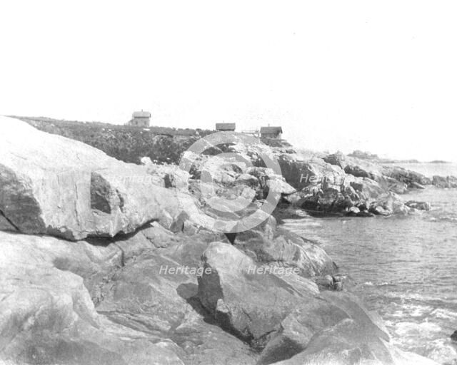 Shore Front, Marblehead, Massachusetts, USA, c1900.  Creator: Unknown.