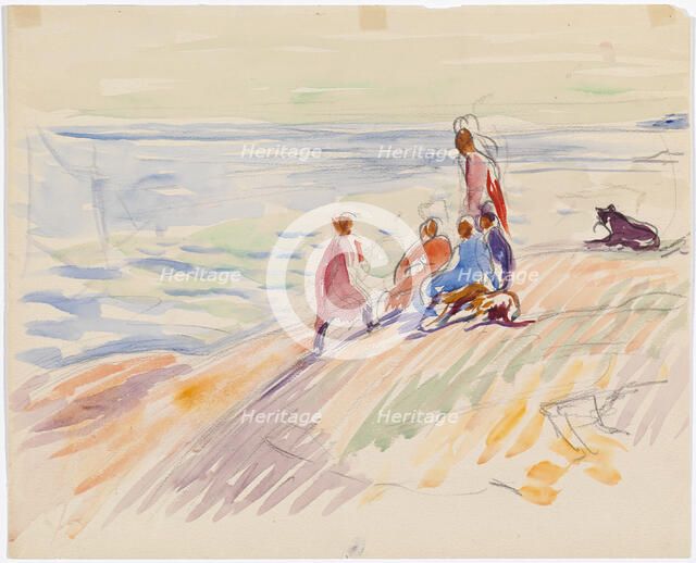 Shore Landscape, c1910. Creator: Magnus Enckell.