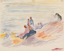 Shore Landscape, c1910. Creator: Magnus Enckell