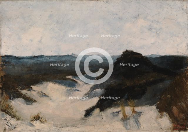Shore View, Knocke, 1885. Creator: Alfred William Finch.