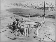 Shoreham Cement Works, Upper Beeding, Horsham, West Sussex, 03/04/1950. Creator: John Laing plc