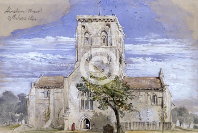 Shoreham Church, Kent, 1844. Artist: Sir John Gilbert