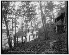 Shores of Raccoon Is., Lake Hopatcong, N.J., between 1890 and 1901. Creator: Unknown