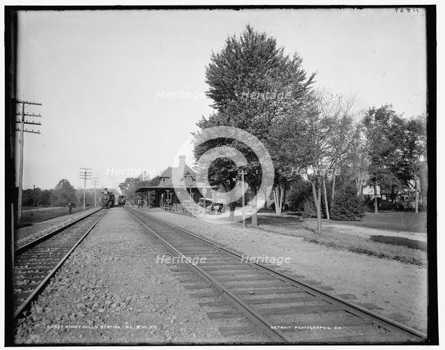 Short Hills Station, D.L. & W. Ry., between 1890 and 1901. Creator: Unknown.
