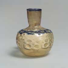 Short-necked bottle, Iran, 12th-13th century. Creator: Unknown