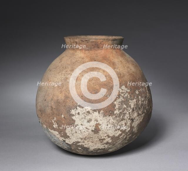 Short-necked Storage Jar, 600s-300s BC. Creator: Unknown.