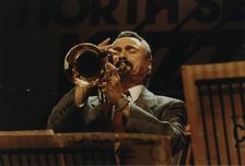Shorty Rogers, North Sea Jazz Festival, Netherlands, 1991. Creator: Brian Foskett