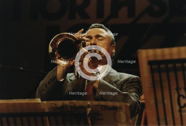 Shorty Rogers, North Sea Jazz Festival, Netherlands, 1991. Creator: Brian Foskett.