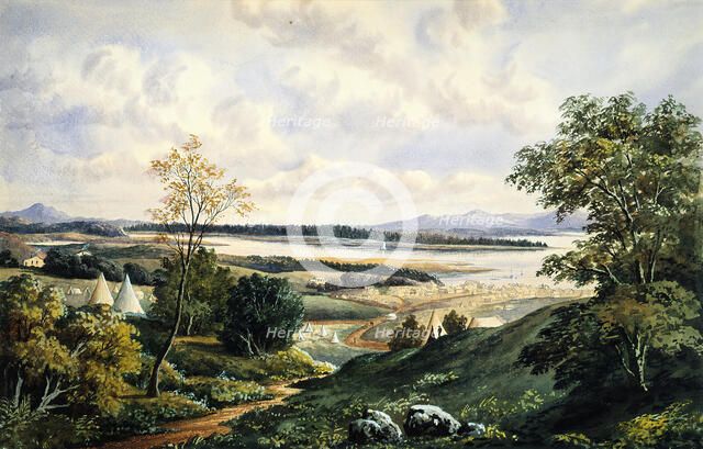 Shortland, Thames, c1868. Creator: John Barr Clark Hoyte.