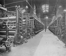 Showing Two Board-Making Machines and Indicating Something of Their Great Length and Complexity 1