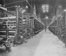 Showing Two Board-Making Machines and Indicating Something of Their Great Length and Complexity 1