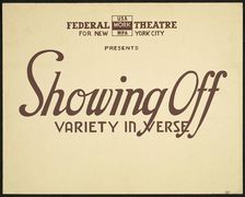 Showing Off, New York, 1937. Creator: Unknown