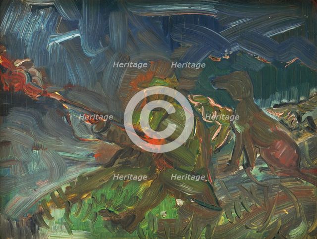 Shot, 1940-1944. Creator: Arnold Peter Weisz-Kubincan.
