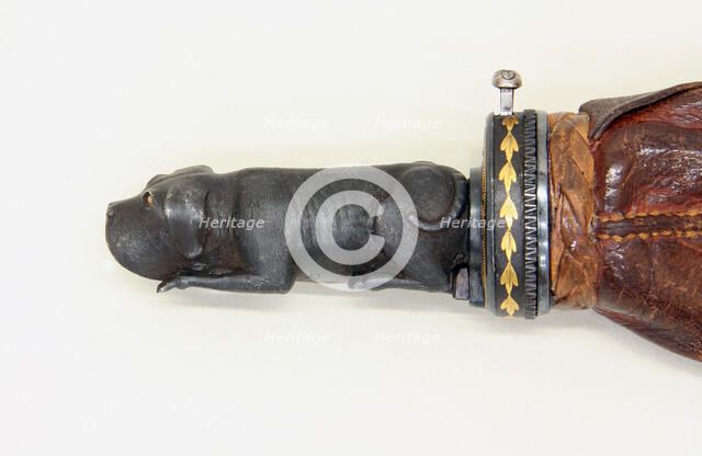 Shot bag (Perdigonera), Spanish, ca. 1830-40. Creator: Unknown.